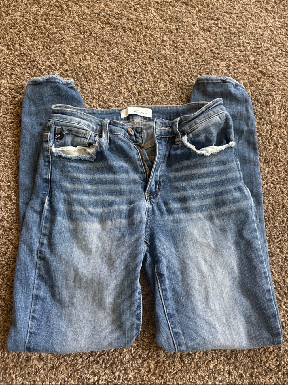 KanCan Light Blue Distressed Jeans